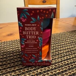 NWT Trader Joe’s Body Butter Trio - Rich and Moisturizing